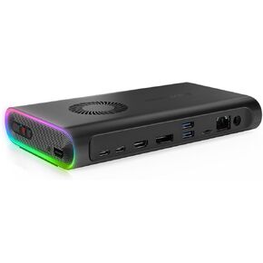 M1 Mini PC, Intel Core Ultra 9 185H, 32GB RAM 1TB SSD, Native OCuLink Port, Dual USB 4, WiFi 6, BT 5.2