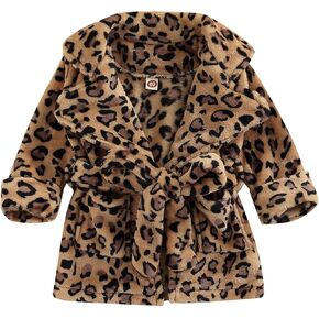 Qiylii Unisex Baby Plush Bathrobe Plain Kimono Gown Newborn Toddler Girls Boys Towel Robe Nightwear Clothes in Kuwait