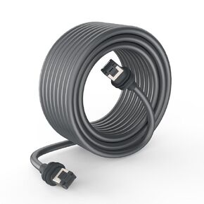 Starlink Gen 3 Cable, Replacement Standard V3 Cable 10M/33FT Outdoor Cable Extension - Waterproof Gray