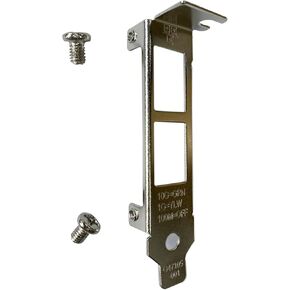 BestParts New Generic Low Profile Short Bracket Replacement for Intel X540-T2 X550-T2 Network Cards with 2X Screws