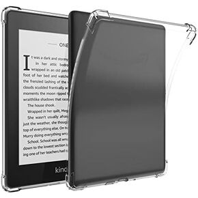 for 6'' Older Kindle Paperwhite Prior to 2018 (5th/6th/7th Generation, 2012-2017 Release,Model EY21 & DP75SDI),Clear Case Soft TPU Back Cover Shell for Kindle E-Reader-Clear