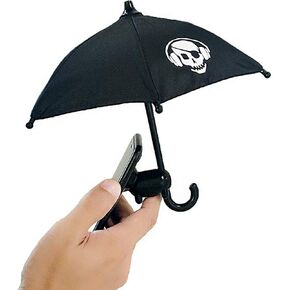 Phone Umbrella for Sun, Cell Phone Umbrella Sun Shade, Umbrella for Phone with Universal Adjustable Piggy Suction Cup Stand, Sun Shade Cover for Phone Block Glare Anti-reflection