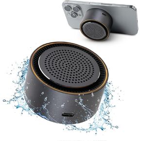MagBeat - Bluetooth Speaker + Wireless Charger with Magnetic Mount (Graphite) in Saudi Arabia
