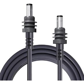 Starlink Mini DC Power Cable, Replacement Cable for Starlink Mini, 18AWG 10M/32.8FT Cable Outdoor, Waterproof, Flame Retardant, Anti-UV, Anti-Aging Grey (10M)