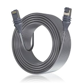Starlink Cable Gen 3 75FT/23M for Starlink Standard V3 Kit, Starlink Ethernet Cable, Compatible with Rectangular Satellite and Accessories, Waterproof Outdoor Grey