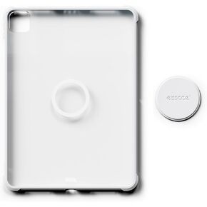 حافظة مغناطيسية لجهاز iPad Air6 11" 2024، امتصاص مغناطيسي للتثبيت على الحائط للكمبيوتر اللوحي، حامل حائط مغناطيسي لاصق لجهاز iPhone13-15 Magsafe، دعم شحن القلم الرصاص (وردي) in Kuwait