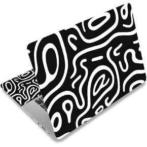 ملصق فني لغطاء الكمبيوتر المحمول: ملصق لاصق من الفينيل المقاوم للماء وقابل لإعادة الاستخدام لأجهزة الكمبيوتر المحمول، ملصقات كرتونية لطيفة لأجهزة الكمبيوتر المحمول تناسب 12 13 13.3 14 15 15.4 15.6 بوصة- جرافيتي in Kuwait