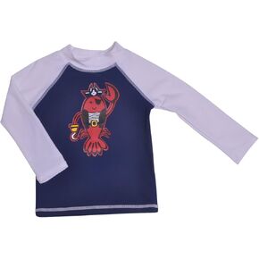 Boys' UPF 50+ Graphic Rash Guard