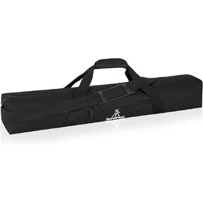 Tripod Carrying Case, 50x8x8in Heavy Duty Tripod Bag with Shoulder Straps and Handles, Multifunctional Monopod Case for Lights, Speakers, Cameras, Booms, Microphone Stands