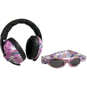 BANZ Baby Earmuffs & Sunglasses 0-36 Months - Noise Cancelling & UV Protection