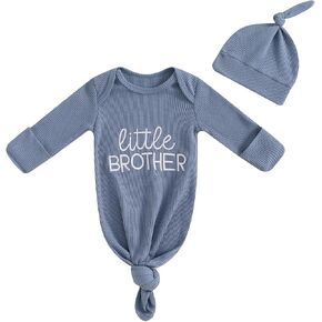 Ayalinggo Newborn Sleeper Gown Baby Boy Girl Football Outfit Infant Nightgown Sleeping Bag Sleepwear Pajamas