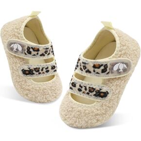 FEETCITY Toddler House Slippers Boys Girls Winter Slippers Kids Indoor Home Shoes Warm Socks