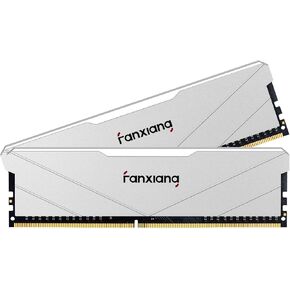 fanxiang DDR4 RAM 16GB (2x8GB) 3200Mhz CL22 1.2V Desktop Computer Memory,Exclusively Compatible with Intel Platforms,Ideal for Gaming, Streaming, and Professional Application - Black