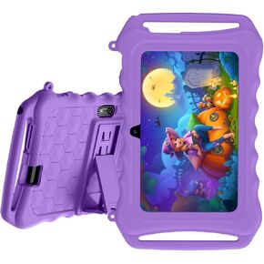 7inch Tablet for Kids Android 11 Tablets 3GB 32GB Parental Control Children Learning Toddler Tablet with Shockproof Kickstand Case, GMS Certified, Bluetooh, FM, with Kids YouTube APPs in Kuwait