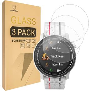 Mr.Shield Screen Protector compatible with COROS PACE 3 [Tempered Glass] [3-Pack] [Japan Glass with 9H Hardness]