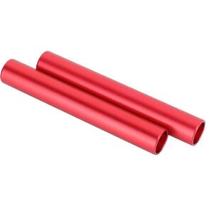 CAMVATE 15mm Aluminum Rod Pair (Red, 3.94") - 3562
