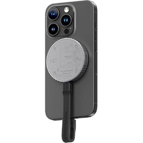 Hagibis Magnetic M.2 2230 NVMe SSD Enclosure with Magsafe for iPhone 16 15 Pro Max ProRes, 10Gbps USB C to NVMe Adapter, 100W PD, USB C Data Port, External SSD Case for MacBook, iPad Pro(MC100 Pro)