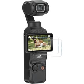 Anti Reflection Screen Protector Film for DJI OSMO Pocket 3, Anti Glare Anti-Fingerprint Clear Film Friendly Easy Install Bubble Free OSMO Pocket 3 Accessories