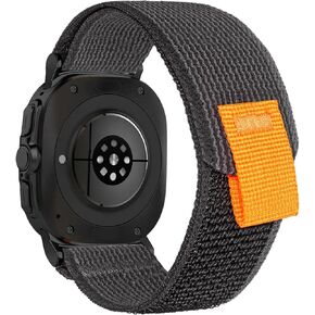 Compatible with Samsung Galaxy Watch Ultra 47mm Band, Soft Trail Loop Nylon Sport Strap for Galaxy Watch Ultra 47 (2024)