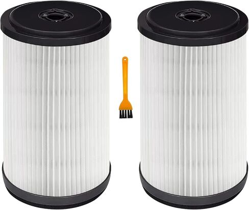 قطعتان من قطع غيار فلتر المكنسة P770 لـ Ryobi P770 18V ONE+ 6 Gal مكنسة جافة ورطبة لاسلكية، مقارنة بالجزء # 313052002 & A32RF01N in Kuwait