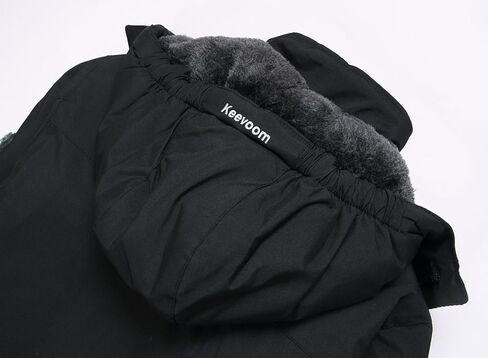 سترة تزلج للأولاد من Keevoom، معطف شتوي دافئ وسميك للثلج، مقاوم للرياح للأطفال في الهواء الطلق in Kuwait