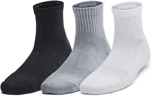 Under Armour Kids' Youth Training Cotton Quarter Socks (3 Pairs) in Saudi Arabia