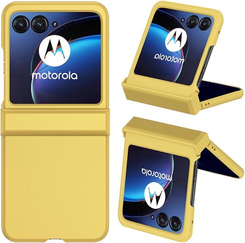 NINKI Compatible Flip Case for Moto Razr Plus 2024 Case with Hinge Protector Razr+ 2024 Case,Hard Slim Moto Razr Plus 2024 Phone Case for Moto Razr 50 Ultra Case for Motorola Razr Plus 2024 Case Black in Kuwait