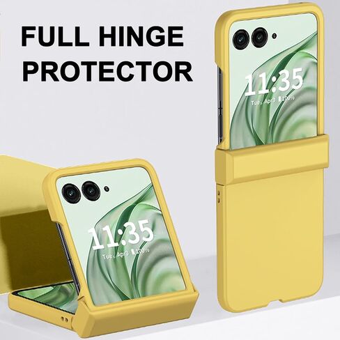 NINKI Compatible Flip Case for Moto Razr Plus 2024 Case with Hinge Protector Razr+ 2024 Case,Hard Slim Moto Razr Plus 2024 Phone Case for Moto Razr 50 Ultra Case for Motorola Razr Plus 2024 Case Black in Kuwait