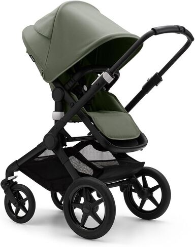 Bugaboo Fox 5 Sun Canopy Misty White with UPF 50 Sun Protection Treatment and Peekaboo Panel in Kuwait