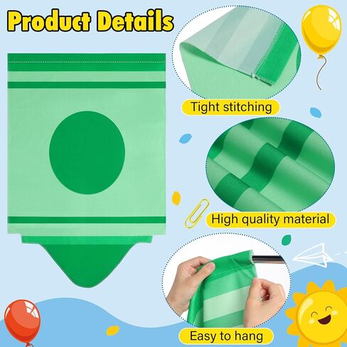 8 Pcs School Classroom Rainbow Curtains Cartoon Crayon Classroom Curtains Back to School Colorful Cute Crayon Pencil Curtains for First Day of School Classroom Decor, 8 Color(24 x 12inches) in Kuwait