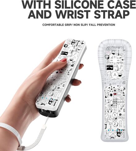 YKASEK Wii Remote with Nunchuck, Wii Controller 2 Pack with 2 Nunchuck Compatible for Wii/Wii U, Yellow and Pink. in Saudi Arabia
