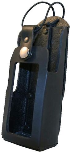 حامل راديو رجال الإطفاء من الجلد من بوسطن لجهاز موتورولا 2500/5000 in Kuwait