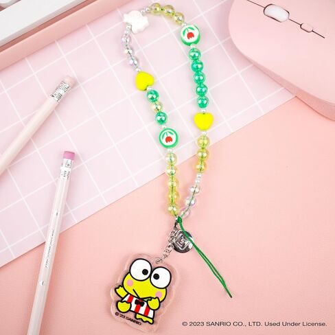 iFace Hello Kitty and Friends Beaded Wristlet Universal Phone Charm Strap - Cute Wrist Chain Lanyard Aesthetic Decor Strap for Cell Phone Camera Keys AirPods Keychains in Saudi Arabia
