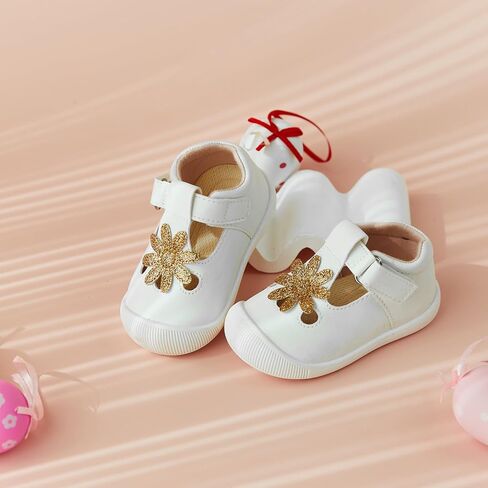 Felix & Flora Soft Sole Baby Dress Shoes - Infant Baby Walking Shoes Moccasinss Rubber Sole Crib Shoes in Kuwait