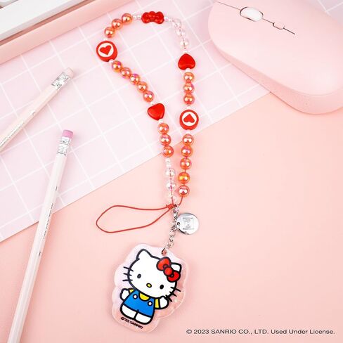 iFace Hello Kitty and Friends حزام معصم مطرز عالمي للهاتف - سلسلة معصم لطيفة وحبل ديكور جمالي لمفاتيح كاميرا الهاتف الخلوي وسلاسل مفاتيح AirPods in Kuwait