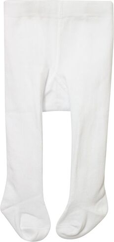 Baby Girls Tights White Thick Leggings Stockings Cotton Pantyhose for Newborn Infant Toddler 1Pack in Kuwait
