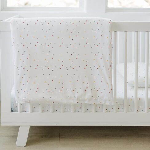 Duvet Cover, Soft and 100% Organic Cotton Crib, Toddler, Travel Size, 37" x 51", Cover for Comforter, Duvet Insert or Blanket - Goose in Saudi Arabia