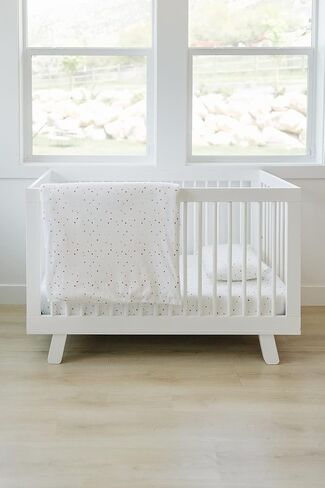 Duvet Cover, Soft and 100% Organic Cotton Crib, Toddler, Travel Size, 37" x 51", Cover for Comforter, Duvet Insert or Blanket - Goose in Saudi Arabia