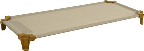 Wood Designs Stackable Daycare Cots for Toddlers, 40", Tan, Ready-to-Assemble Nap Cots for Sleeping - Preschool, Daycare, Kindergarten, 87840TN Set of 6 in Saudi Arabia
