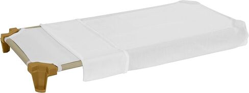 Wood Designs Stackable Daycare Cots for Toddlers, 40", Tan, Ready-to-Assemble Nap Cots for Sleeping - Preschool, Daycare, Kindergarten, 87840TN Set of 6 in Saudi Arabia