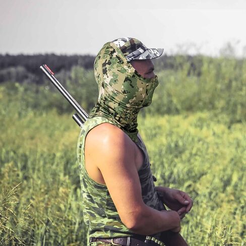 قناع بالاكلافا نصف مموه للحماية من الشمس بعامل حماية من أشعة الشمس 50+ للأنشطة الخارجية in Kuwait