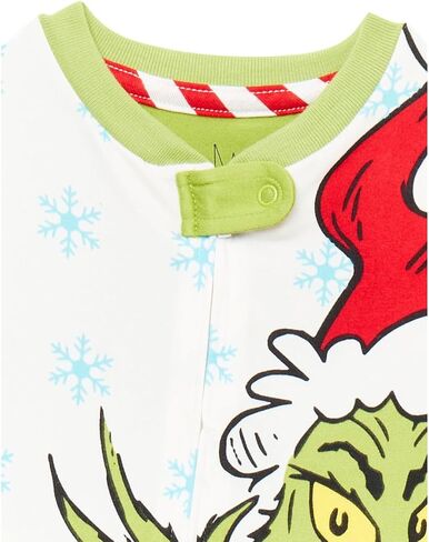 بيجامة عائلة غرينش الذي سرق عيد الميلاد للرضع للجنسين (18 شهرًا) باللون الأحمر in Kuwait