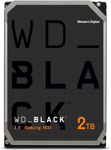 Western Digital 8TB WD_Black Performance Internal Hard Drive HDD - 7200 RPM, SATA 6 Gb/s, 256 MB Cache, 3.5" - WD8002FZBX in Saudi Arabia