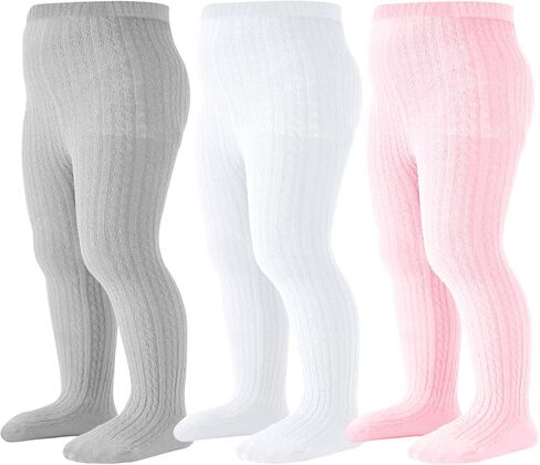 Baby Tights Toddler Cable Knit Tights Cotton Warm Leggings Pantyhose Soft Stockings in Saudi Arabia