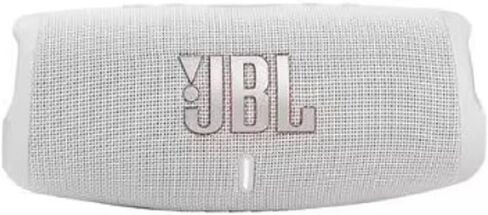 JBL Charge 5 - مكبر صوت بلوتوث محمول مع IP67 مقاوم للماء ومخرج USB - أبيض (متجدد) in Saudi Arabia