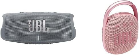 JBL Charge 5 - مكبر صوت بلوتوث محمول مع IP67 مقاوم للماء ومخرج USB - أبيض (متجدد) in Saudi Arabia