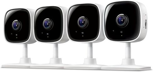 TP-Link Tapo 1080P Indoor Security Camera for Baby Monitor, Dog Camera w/Motion Detection, 2-Way Audio Siren, Night Vision, Cloud & SD Card Storage, Works w/Alexa & Google Home (Tapo C100) in Saudi Arabia