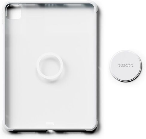 حافظة مغناطيسية لجهاز iPad Air6 11" 2024، امتصاص مغناطيسي للتثبيت على الحائط للكمبيوتر اللوحي، حامل حائط مغناطيسي لاصق لجهاز iPhone13-15 Magsafe، دعم شحن القلم الرصاص (وردي) in Kuwait