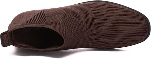 حذاء رياضي للكاحل للنساء من Athlefit بمقدمة مربعة وكعب منخفض مكتنز حذاء مريح سهل الارتداء قصير in Kuwait