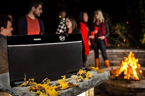 Aiwa Exos-10 Portable Bluetooth Speaker, 200W RMS Power, 6.5" Subwoofer, Deep Bass, Party Sync, Backlit Display, FM/BT/USB/AUX, Remote Control, Carry Strap, Bluetooth V5.0 in Saudi Arabia